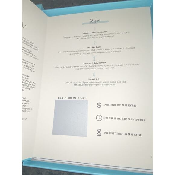 The Adventure Challenge FAMILY Edition Photo Game Fun Family Activity NEW - Picture 8 of 8